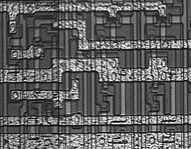 Layout of the register bit cells