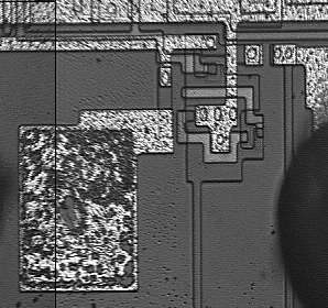 NMI input and a test pad