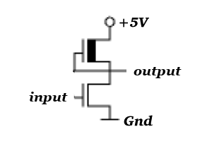 nMOS inverter