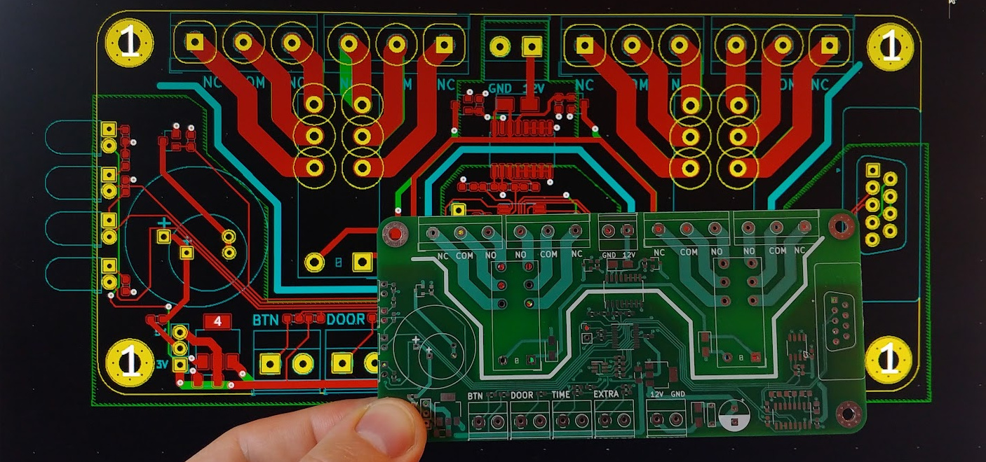 The finished, assembled board
